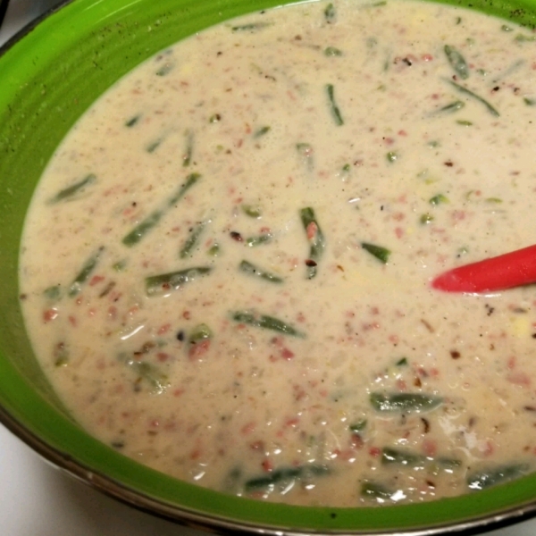 Creamy Green Bean and Potato Soup