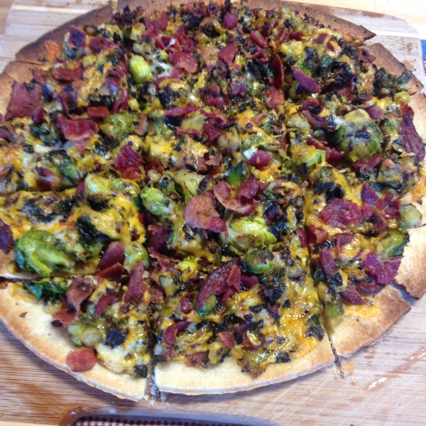 Brussels Sprouts Pizza