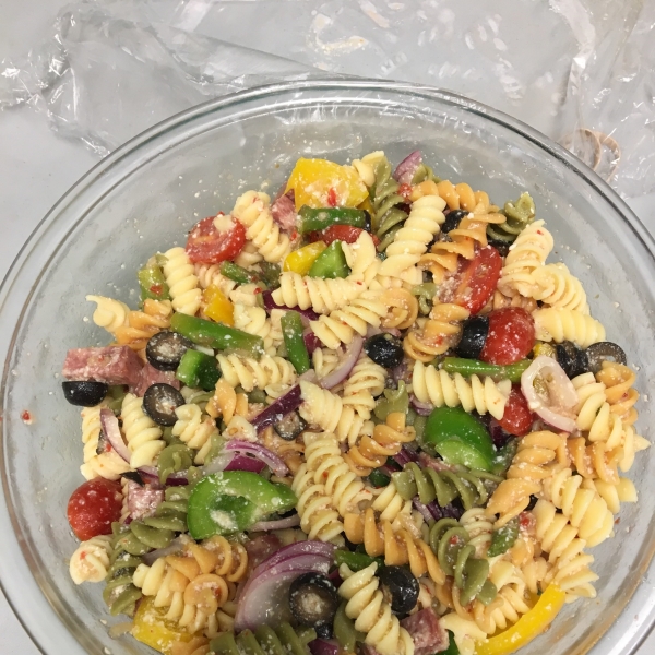 Salami Lover's Italian Pasta Salad