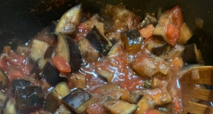 Quick Vegan Eggplant Pasta