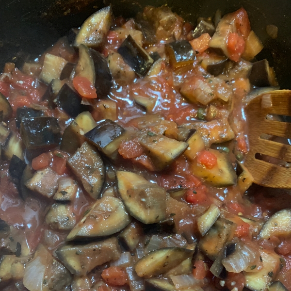 Quick Vegan Eggplant Pasta