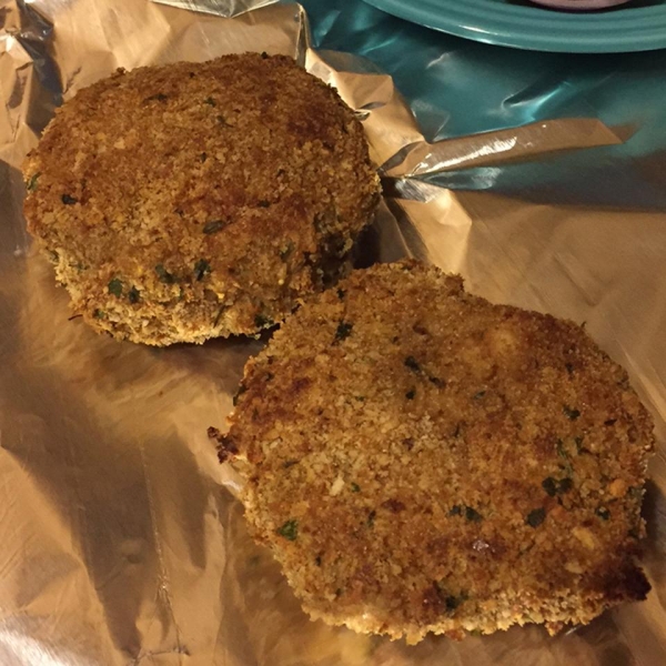 Crispy Baked Turkey Burgers