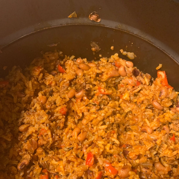 Creole Black-Eyed Peas and Rice