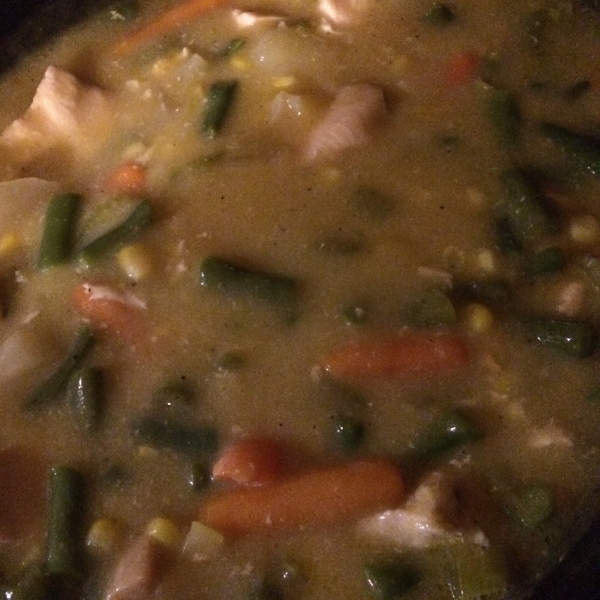 Slow Cooker Chicken Pot Pie Stew