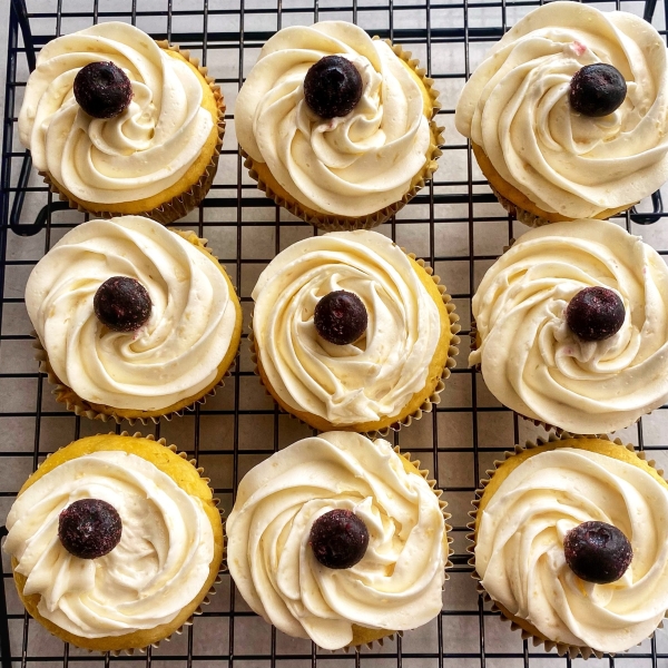 Lemon-Blueberry Cupcakes