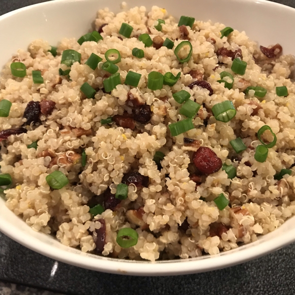 Quinoa-Cranberry Salad with Pecans