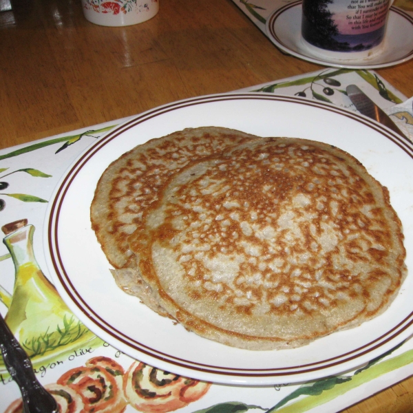 Old-Fashioned Sour Buckwheat Pancakes