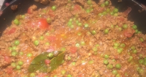 Kheema Matar (Beef and Pea Curry)