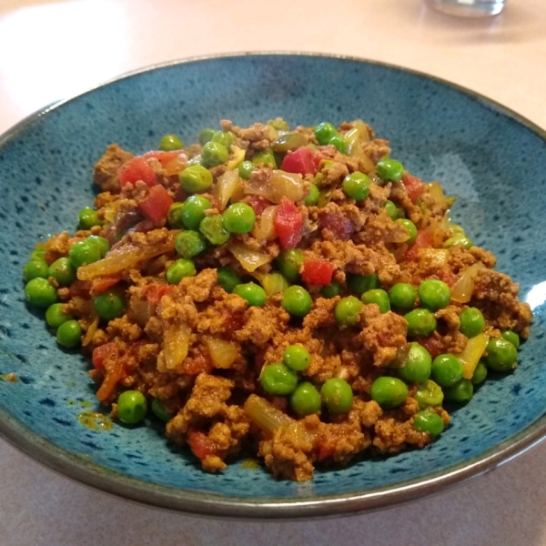 Kheema Matar (Beef and Pea Curry)