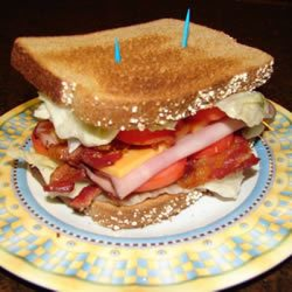 Amy's Triple Decker Turkey Bacon Sandwich