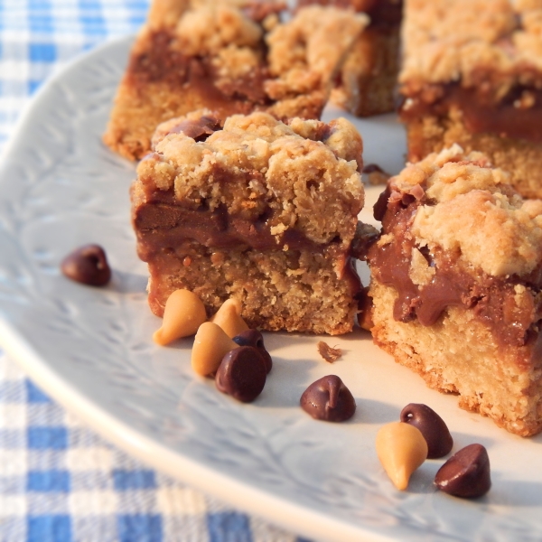 Fudge Jumbles (Chocolate Cookie Bars)