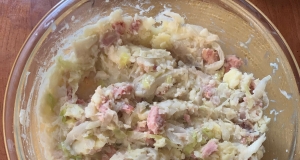 Fabulous Colcannon (Mashed Potatoes and Cabbage)