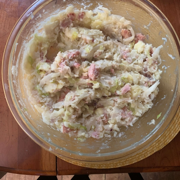 Fabulous Colcannon (Mashed Potatoes and Cabbage)