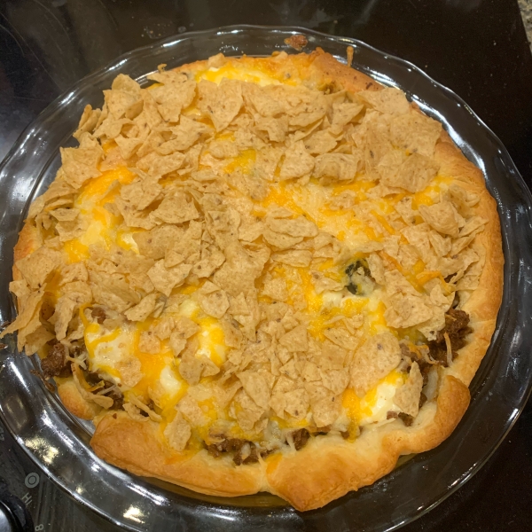 Quick Crescent Taco Pie