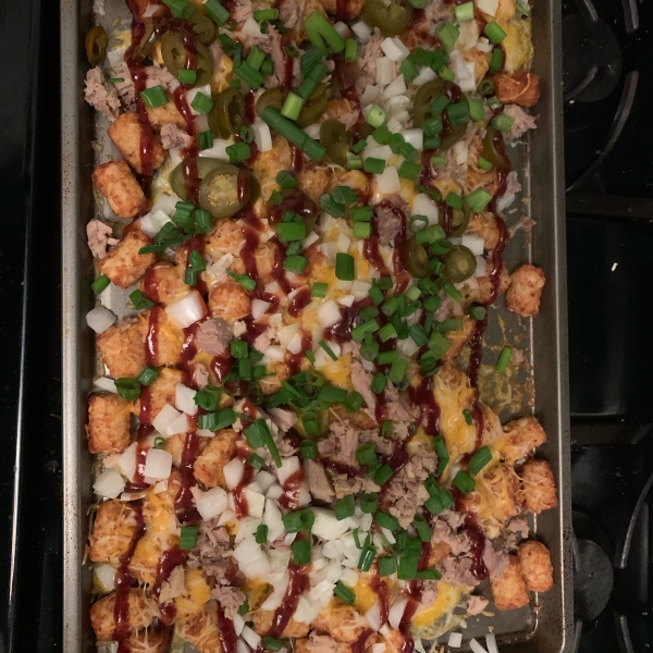 Memphis BBQ Pork Totchos