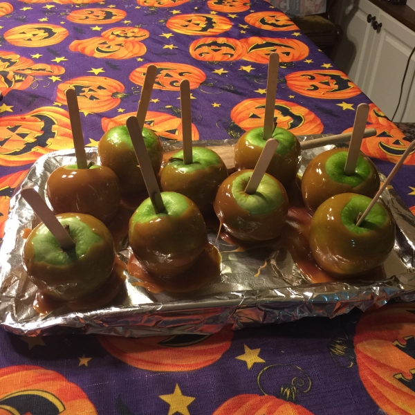 Plain Caramel Apples