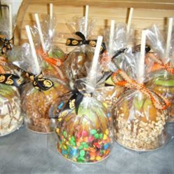 Plain Caramel Apples