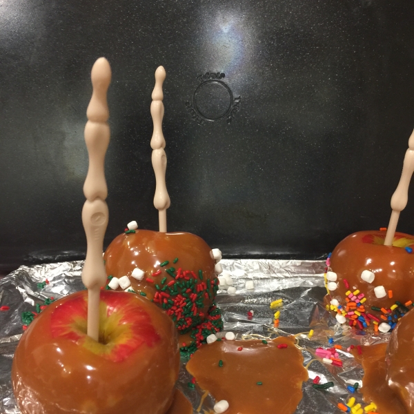 Plain Caramel Apples