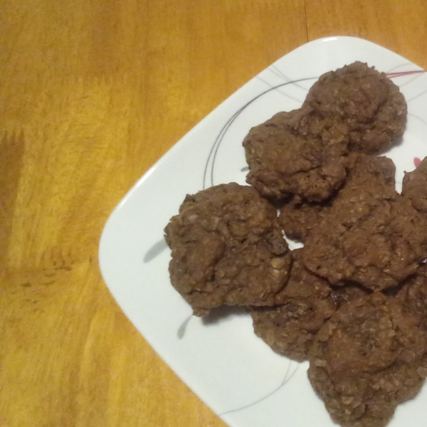 Cocoa Oatmeal Cookies