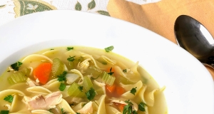 Chicken Noodle Soup with Egg Noodles