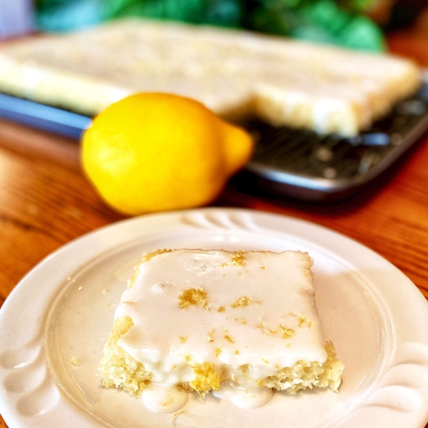 Lemon Sheet Cake