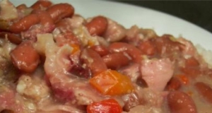 Spicy Red Beans With Fennel Seed