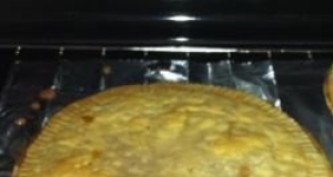 Double-Crust Peach Pie with Frozen Peaches