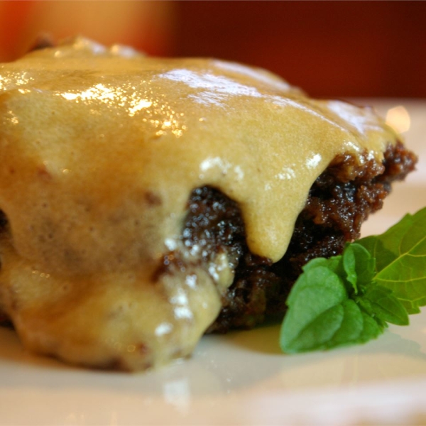 Brownies with Peanut Butter Fudge Frosting