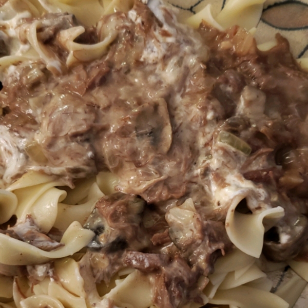 Venison Stroganoff