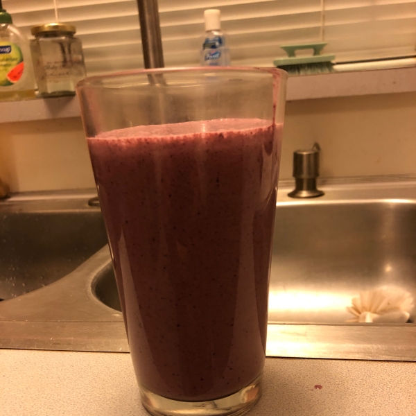 Heart Healthy Blueberry Smoothie
