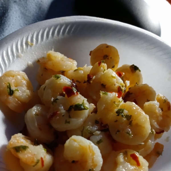 Simple Garlic Shrimp