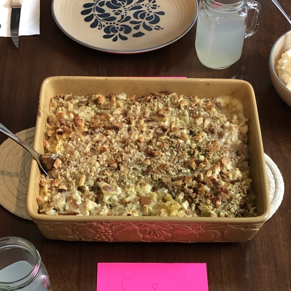 Quick and Easy Chicken and Stuffing Casserole