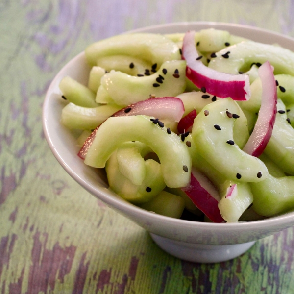 Ginger Cucumber Salad