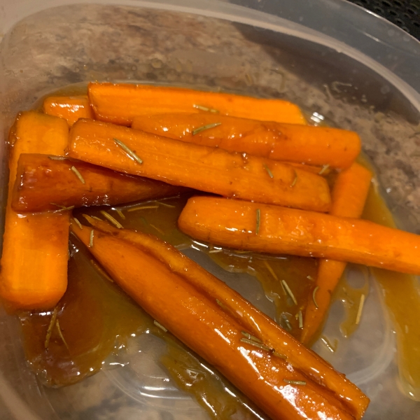 Honey Rosemary Carrots