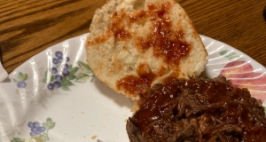 Slow Cooker Barbecue Goose Sandwich
