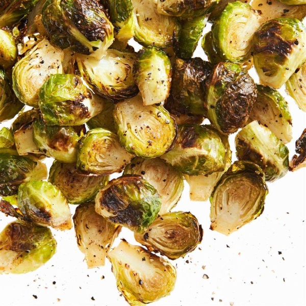 Duck Fat-Roasted Brussels Sprouts