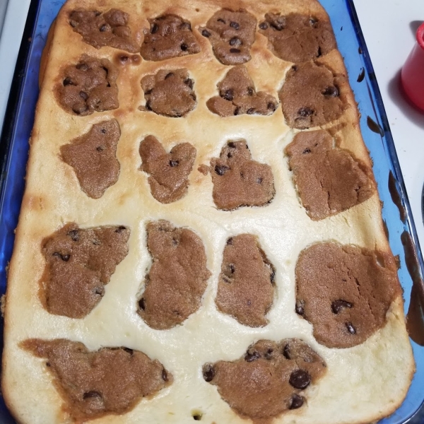 Easy Chocolate Chip Cookie Dough Cheesecake