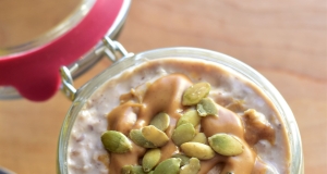 Peanut Butter Banana Overnight Oats