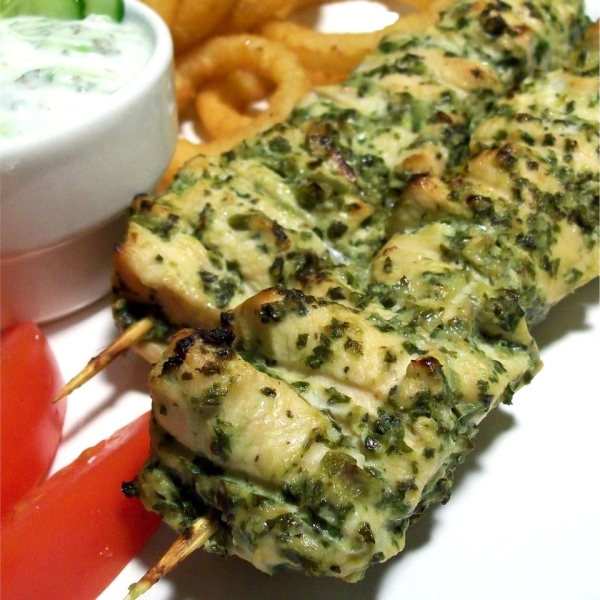 Chicken Hariyali Tikka