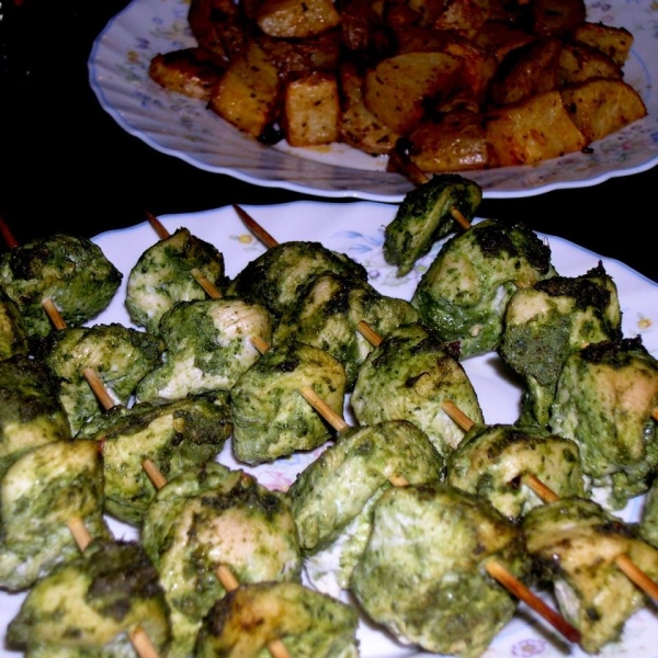 Chicken Hariyali Tikka