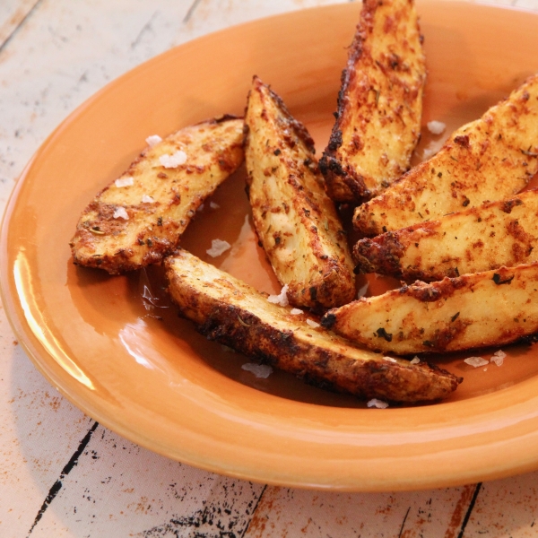 Garlic Parmesan Potato Wedges