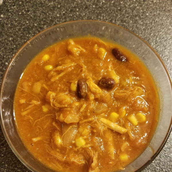 Pumpkin-Pulled Pork Chili