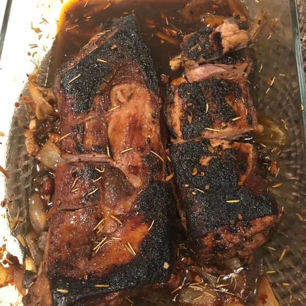 Korean Barbecued Rack of Lamb