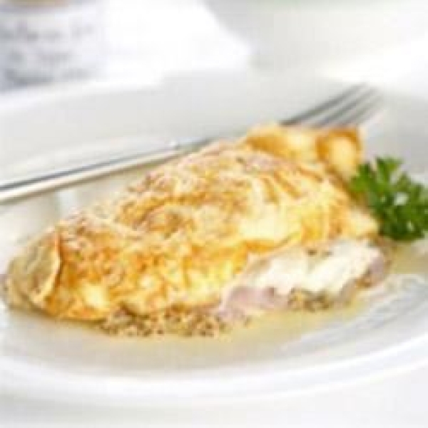 Ham Omelette with Maille® Old Style Mustard