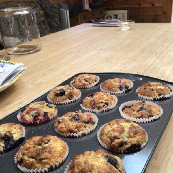 Blueberry Oat Muffins
