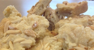 Lemon Almond Cookie Brittle