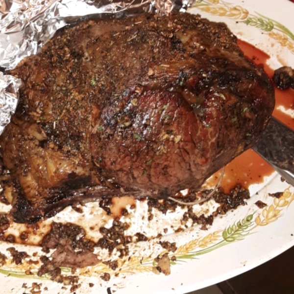 Garlic Prime Rib