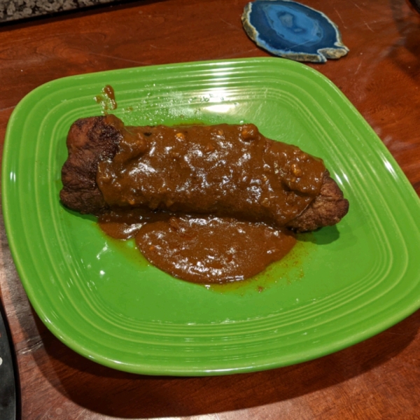 Coffee-Rubbed Pork Tenderloin with Espresso-Honey Glace