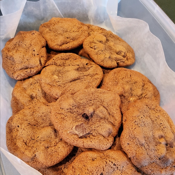Best Ever Chewy Chocolate Chocolate Chunk Cookies