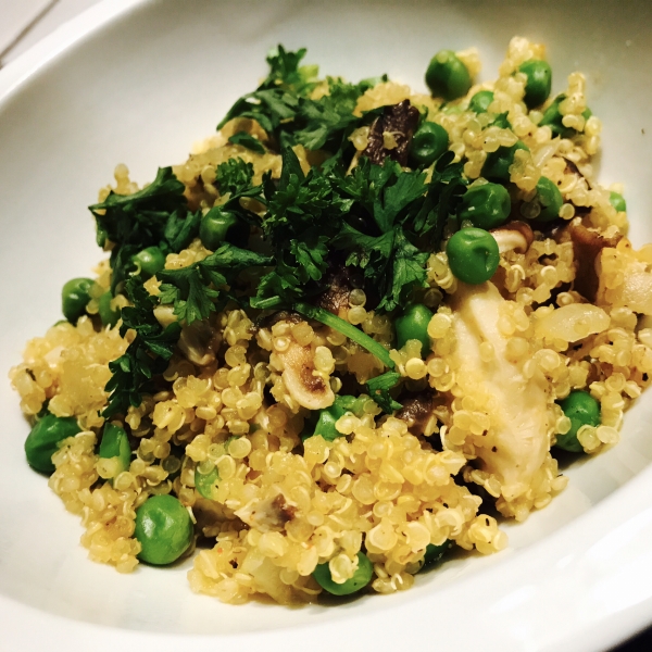 Quinoa with Peas